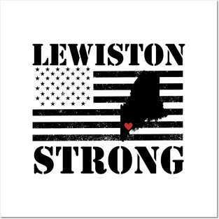 Lewiston Strong Posters and Art